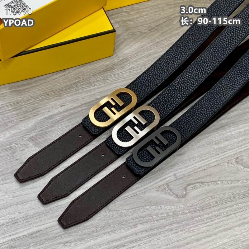 Fendi belt 30mmX90-115cm 8L19